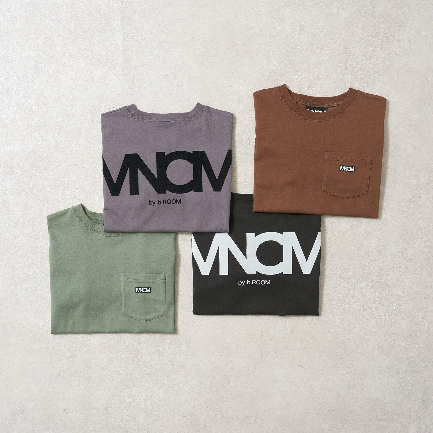 【MNCM】【可成套】【舒適天竺棉】口袋寬鬆T恤