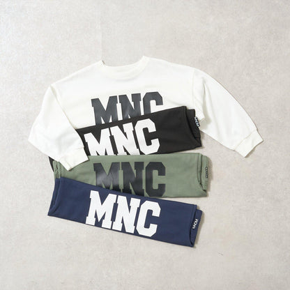 【MNCM】【舒適天竺】字母印花寬鬆T恤