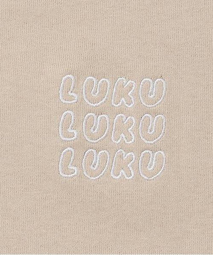logo刺繡寬鬆T恤