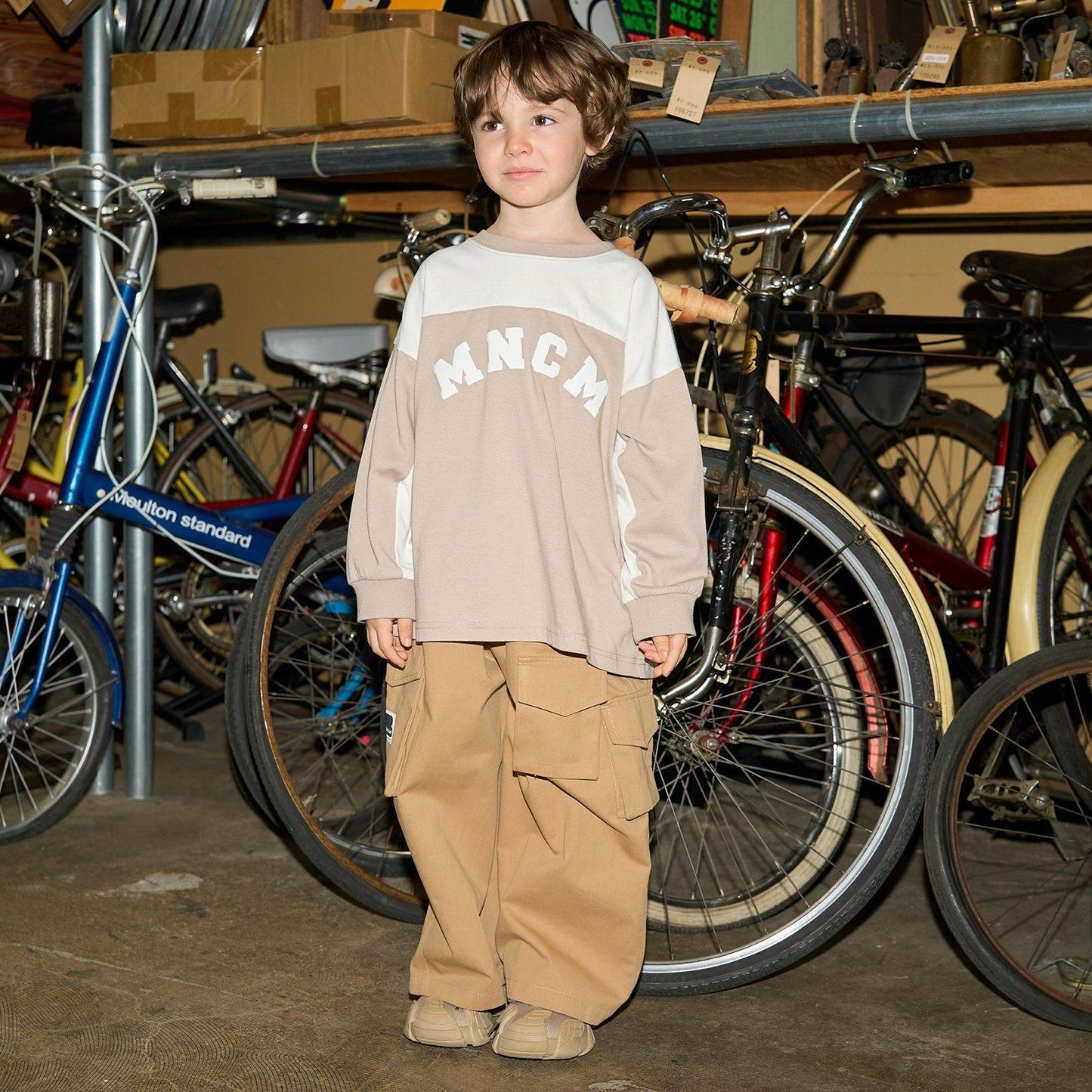 【MNCM】寬鬆工裝褲