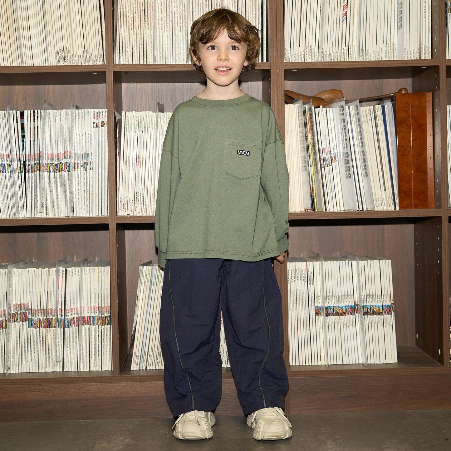 【MNCM】【可成套】【舒適天竺棉】口袋寬鬆T恤