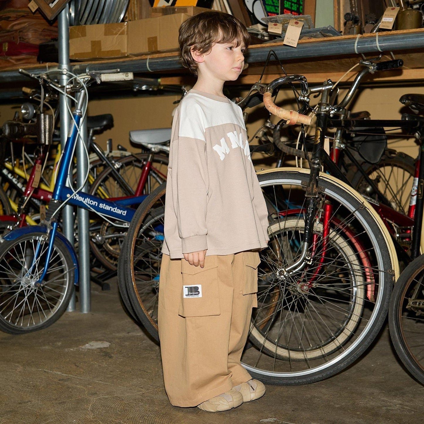 【MNCM】寬鬆工裝褲