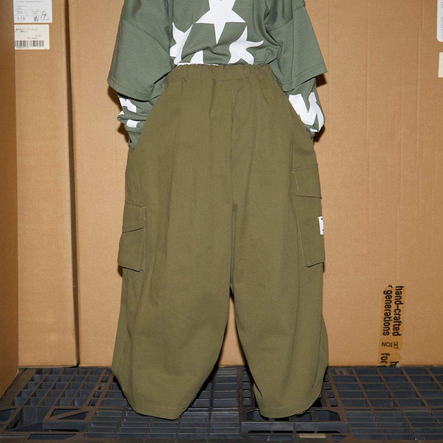 【MNCM】寬鬆工裝褲