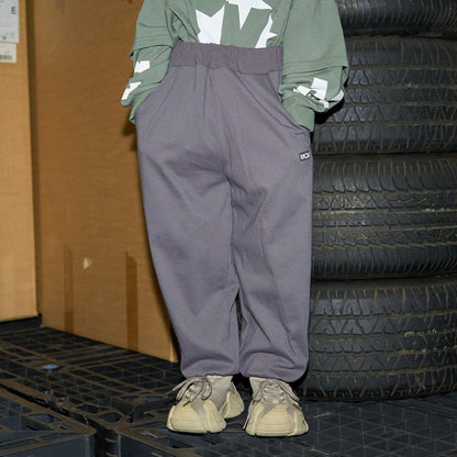 【MNCM】【可成套】【舒適天竺】寬鬆側邊條紋長褲