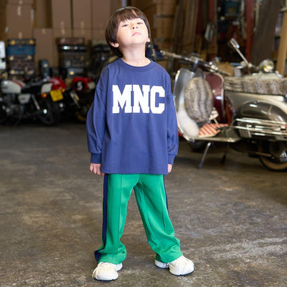 【MNCM】【舒適天竺】字母印花寬鬆T恤