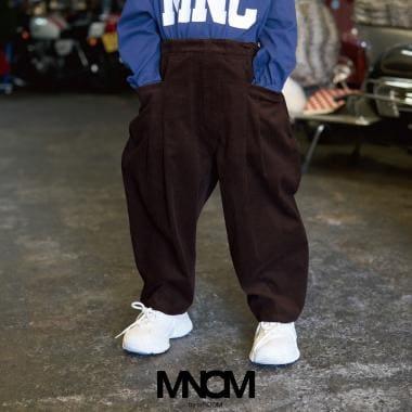 【MNCM】泡泡褶皺長褲