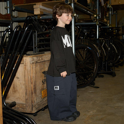 【MNCM】【舒適天竺】字母印花寬鬆T恤