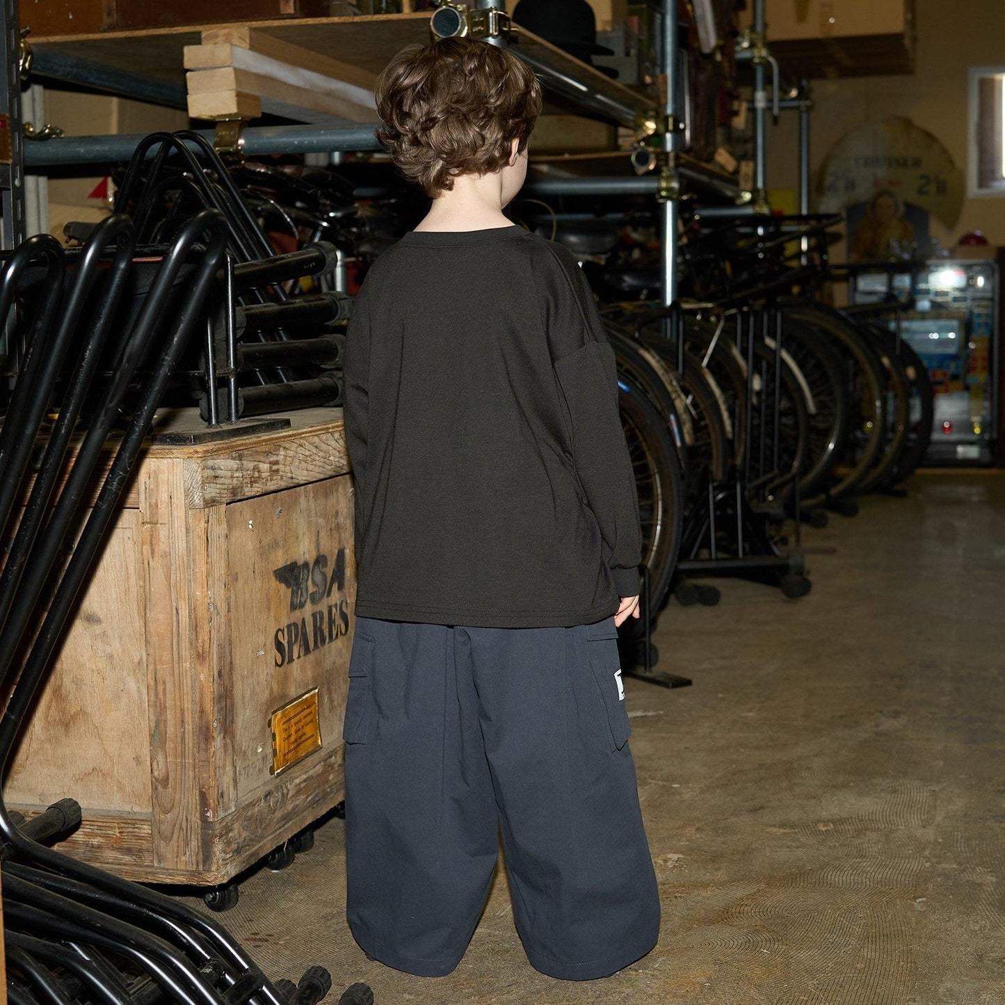 【MNCM】【舒適天竺】字母印花寬鬆T恤