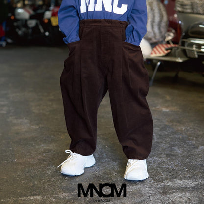 【MNCM】泡泡褶皺長褲