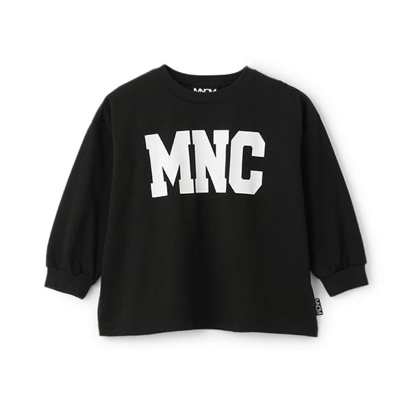 【MNCM】【舒適天竺】字母印花寬鬆T恤