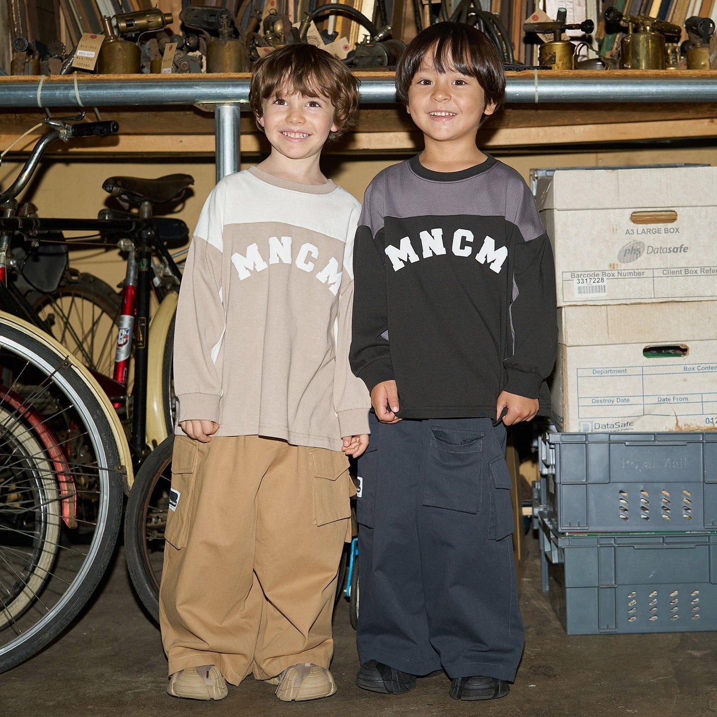 【MNCM】寬鬆工裝褲