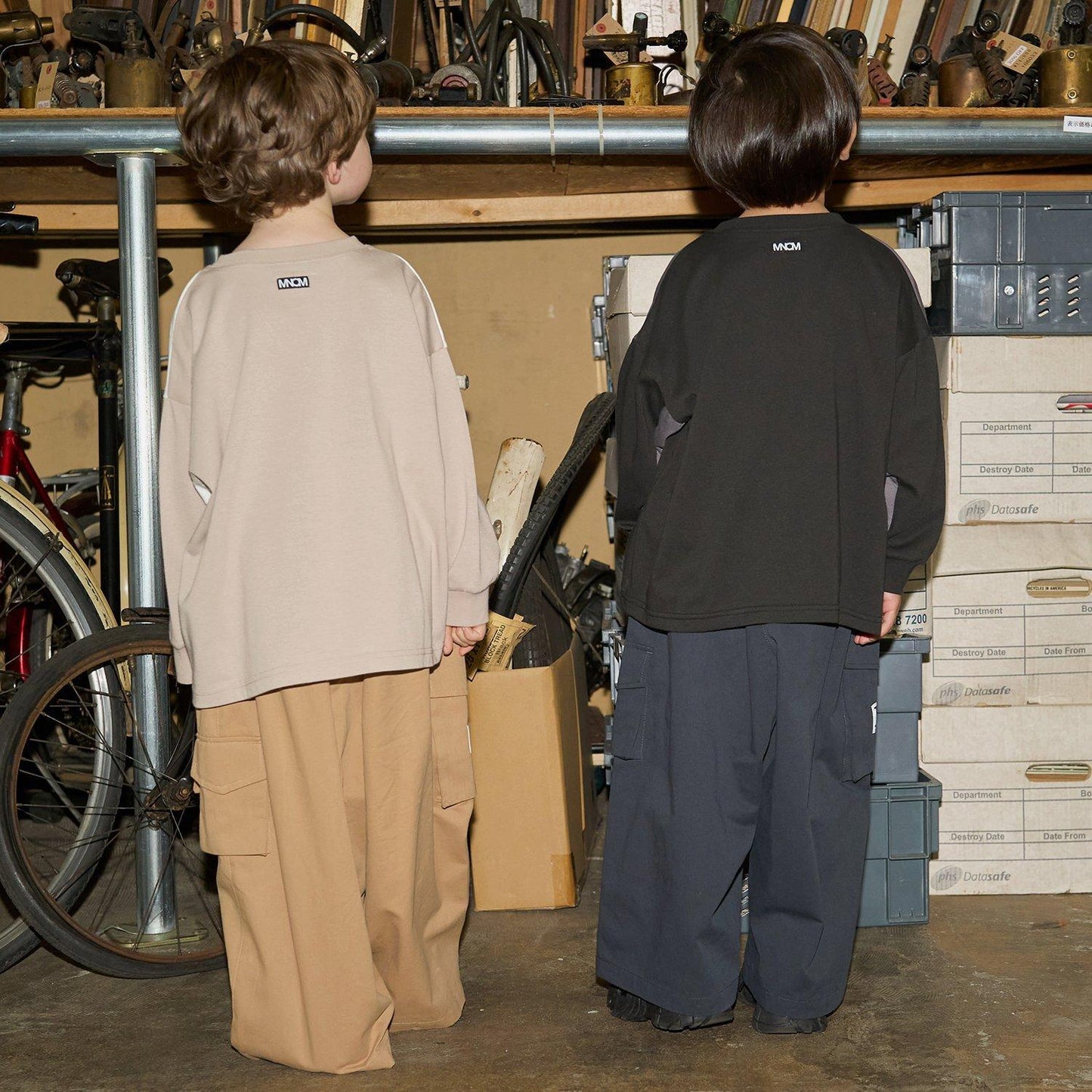 【MNCM】寬鬆工裝褲