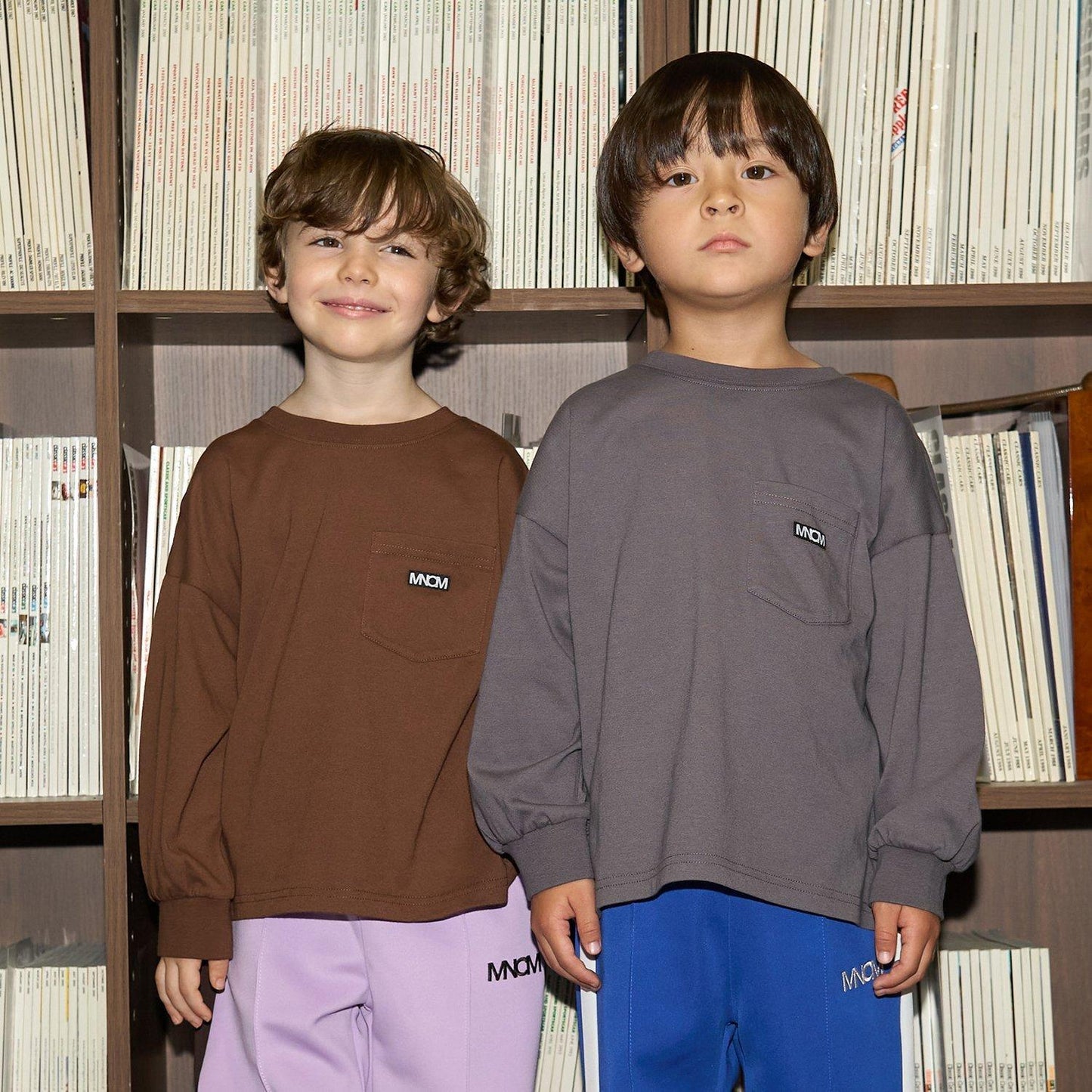 【MNCM】【可成套】【舒適天竺棉】口袋寬鬆T恤