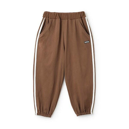 【MNCM】【可成套】【舒適天竺】寬鬆側邊條紋長褲