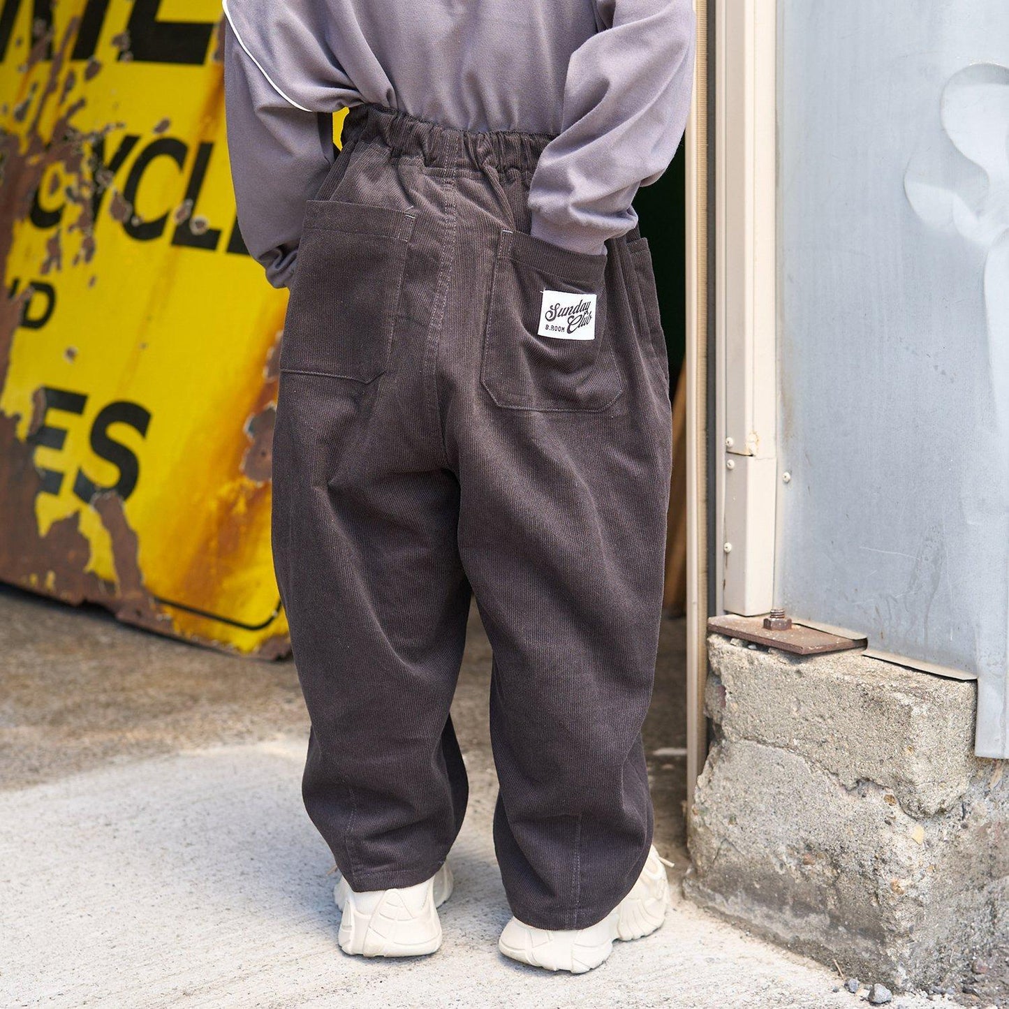 【MNCM】泡泡褶皺長褲