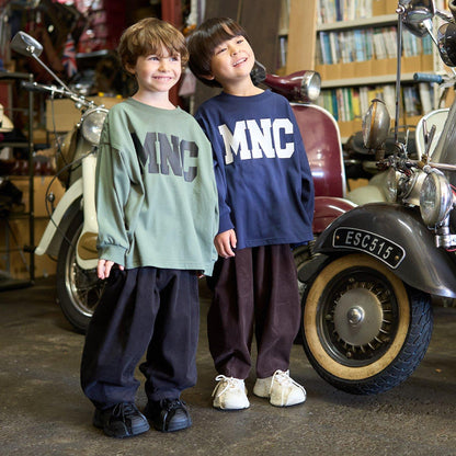 【MNCM】泡泡褶皺長褲