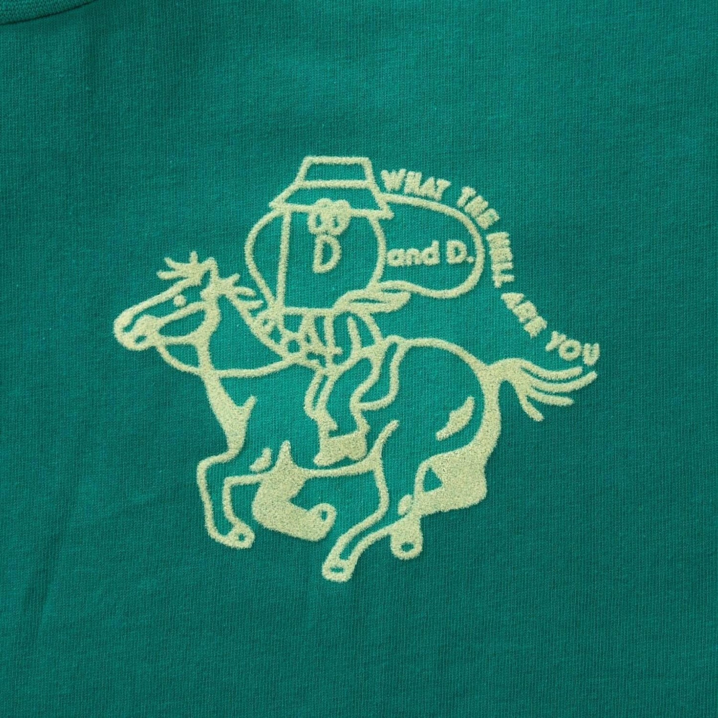 【純棉100%】D騎師印花短袖T恤