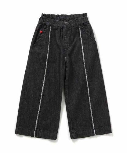 女童寬鬆牛仔長褲 10分褲