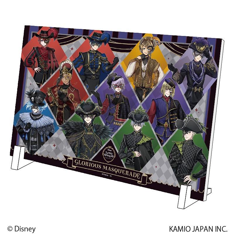 《迪士尼》扭曲仙境 A4亞克力面板 假面舞會禮服版