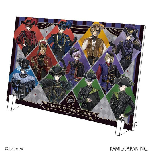 《迪士尼》扭曲仙境 A4亞克力面板 假面舞會禮服版