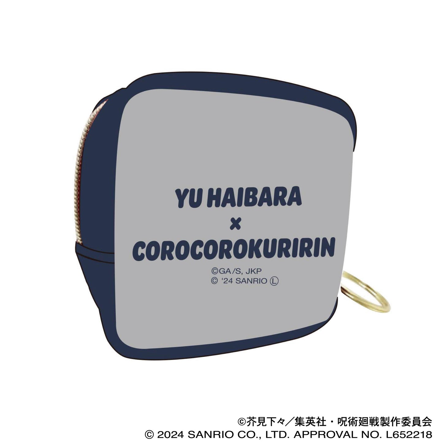 《咒術回戰》 第2期 方形迷你收納包／灰原雄×可羅可羅克林 《咒術回戰》 懷玉·玉折×《三麗鷗》