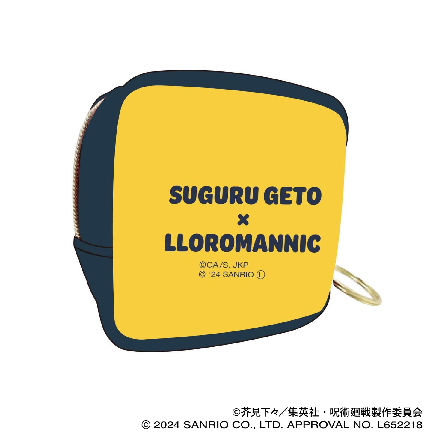 《咒術回戰》 第2季 方形迷你收納包／夏油傑×Luroromanic 《咒術回戰》 懷玉·玉折×《三麗鷗》