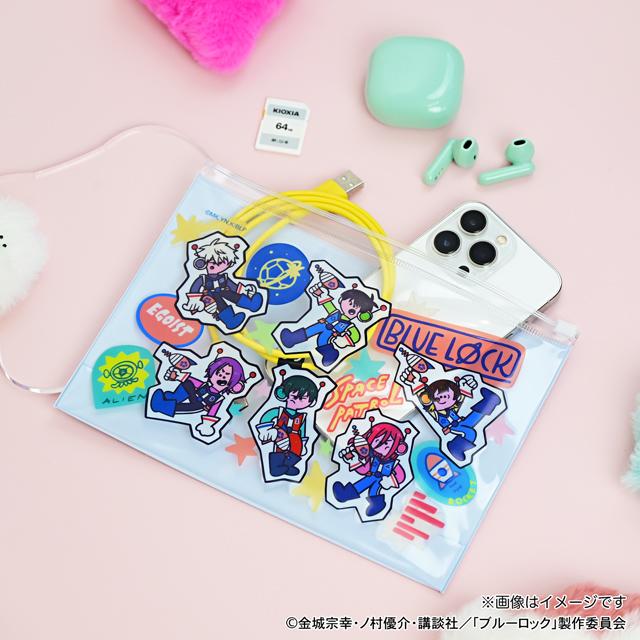 《藍色監獄》_水沢石鹸聯名 拉鍊滑動收納包（組合款）