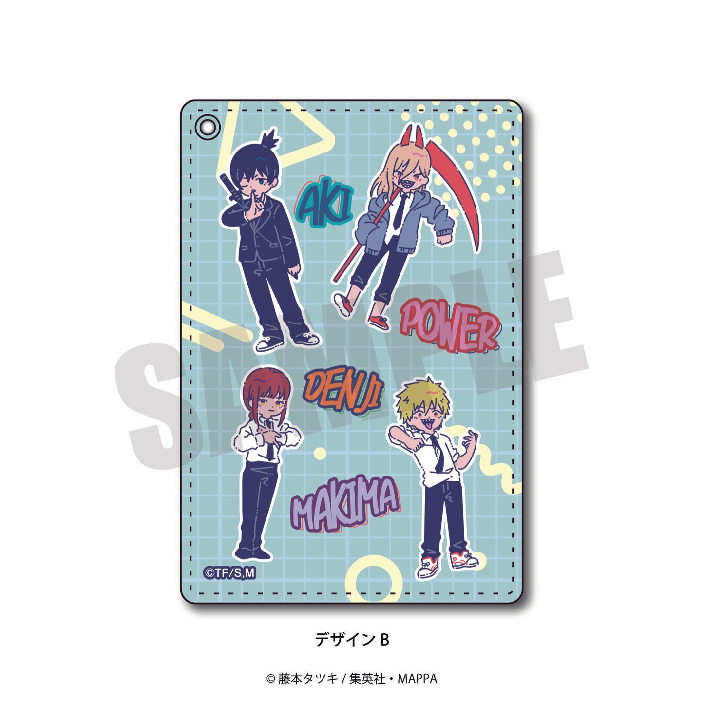 《電鋸人》_復古流行風格卡套 B 全印花