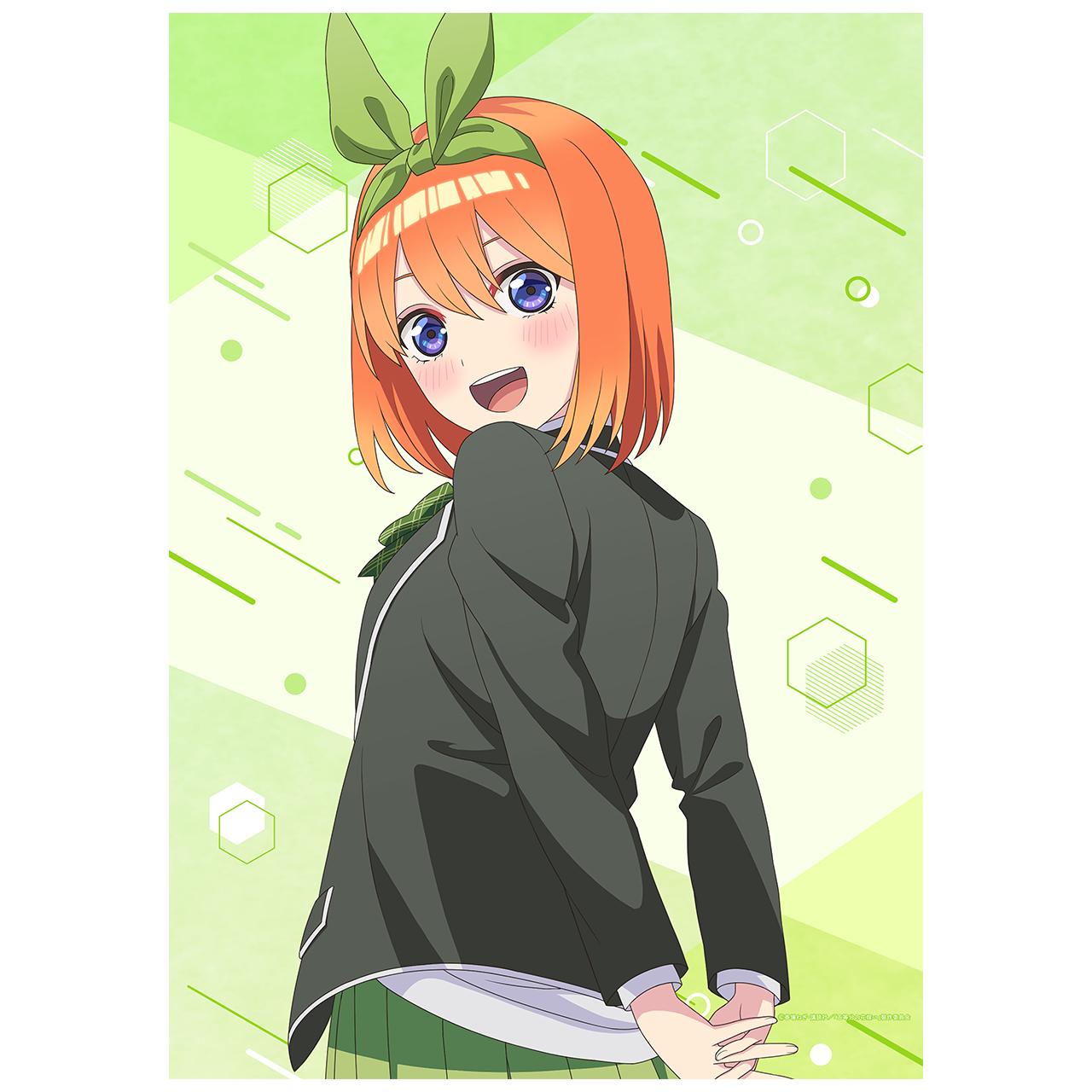 《五等分的新娘》∽_【新繪】B2掛毯 四葉（樓梯回頭Ver.）
