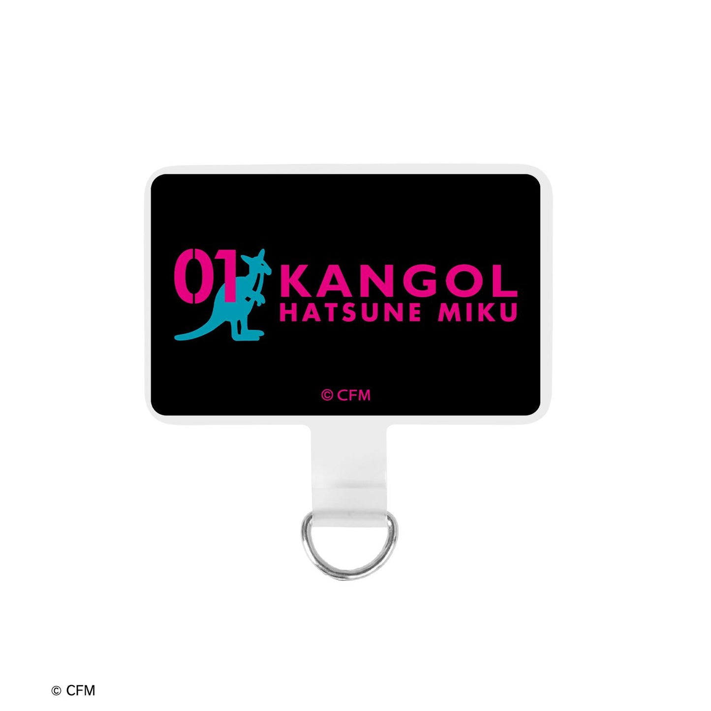 《初音未來》_KANGOL®聯名 全新繪製 第一彈 《初音未來》 Art by かやはら 三聯肩包