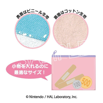 《星之卡比》卡比 play with 瓦多爾迪 塑料迷你收納包 A 主視覺