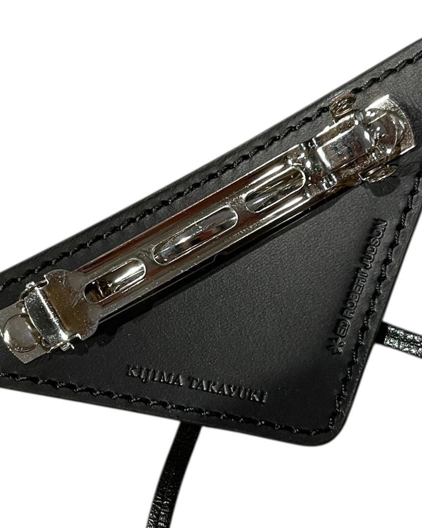 x ED ROBERT JUDSON TRIANGLE BARETTE(BLACK) (WYYY252735)
