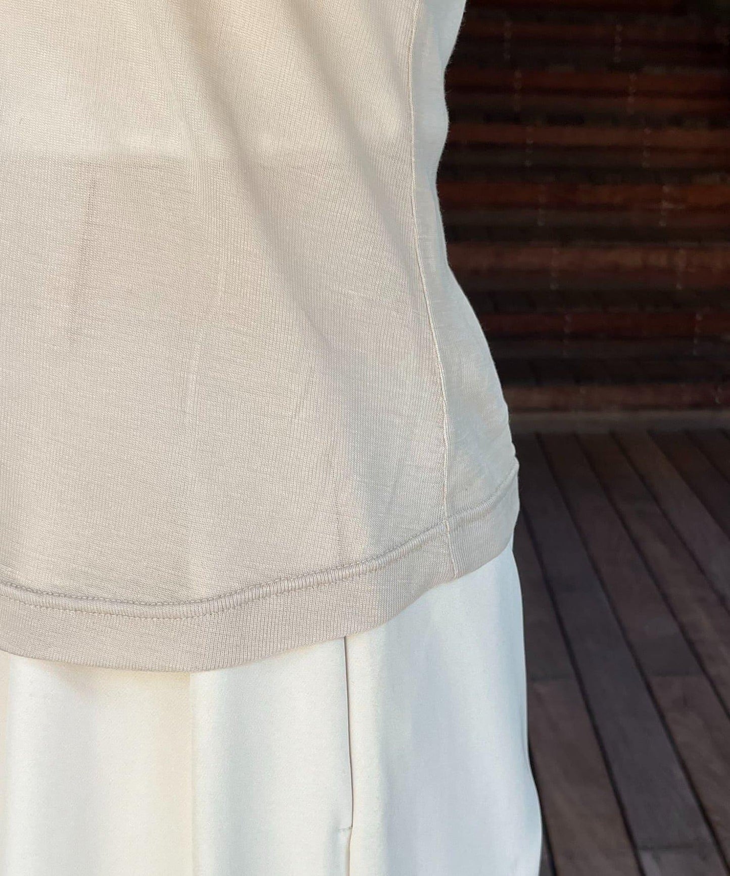 【/套裝商品】交叉吊帶背心×透視開衫