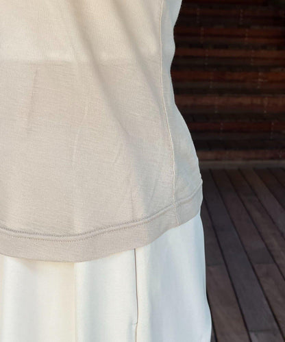 【/套裝商品】交叉吊帶背心×透視開衫