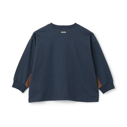 【MNCM】【舒適天竺棉】拼色寬鬆T恤