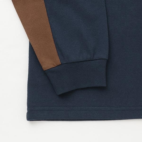 【MNCM】【舒適天竺棉】拼色寬鬆T恤