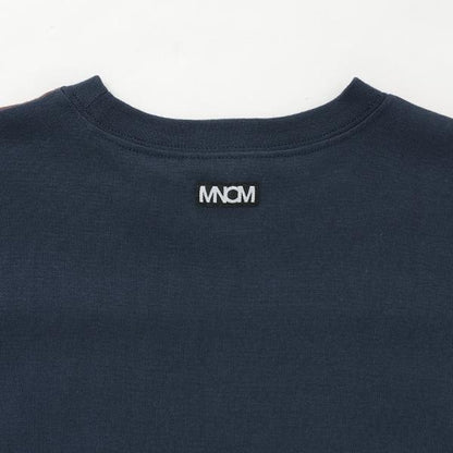 【MNCM】【舒適天竺棉】拼色寬鬆T恤