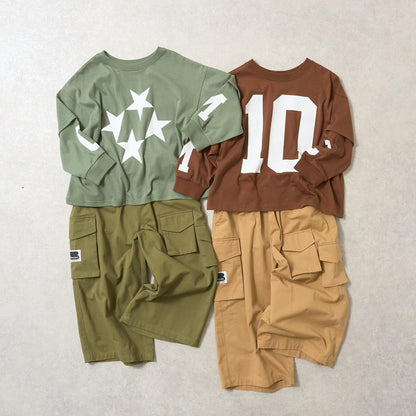 【MNCM】【正反兩穿】【舒適天竺棉】印花疊穿寬鬆T恤