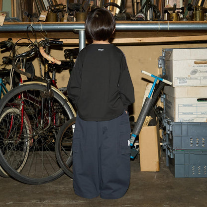 【MNCM】【舒適天竺棉】拼色寬鬆T恤