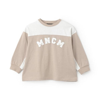 【MNCM】【舒適天竺棉】拼色寬鬆T恤