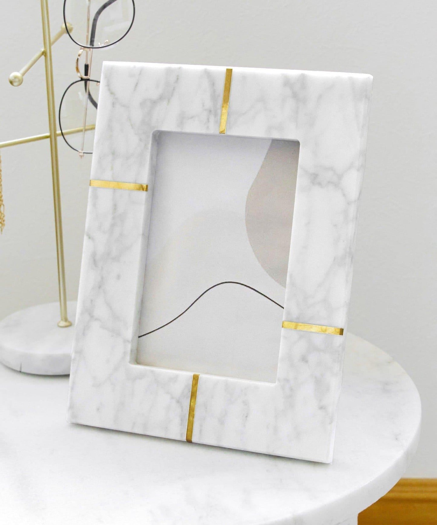 マーブルストーンフォトフレーム/marble