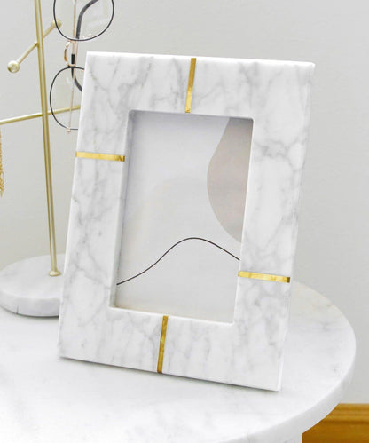 マーブルストーンフォトフレーム/marble