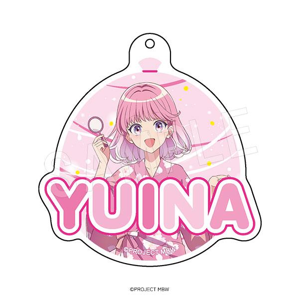 前橋魔女_姓名亞克力鑰匙扣 夏日祭典款 赤城結奈