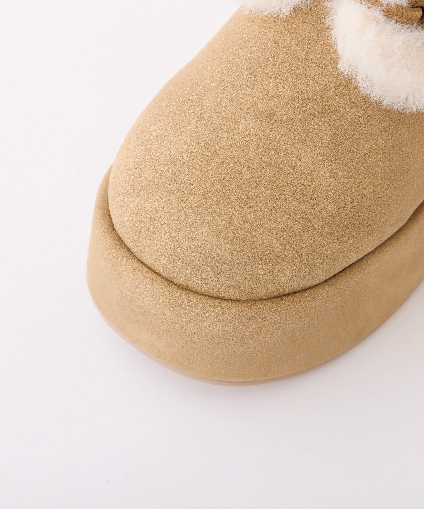 【PremiumOrder】減重3公斤繫帶羊羔絨靴