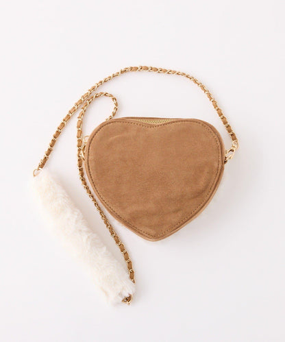 【PremiumOrder】愛心麂皮包