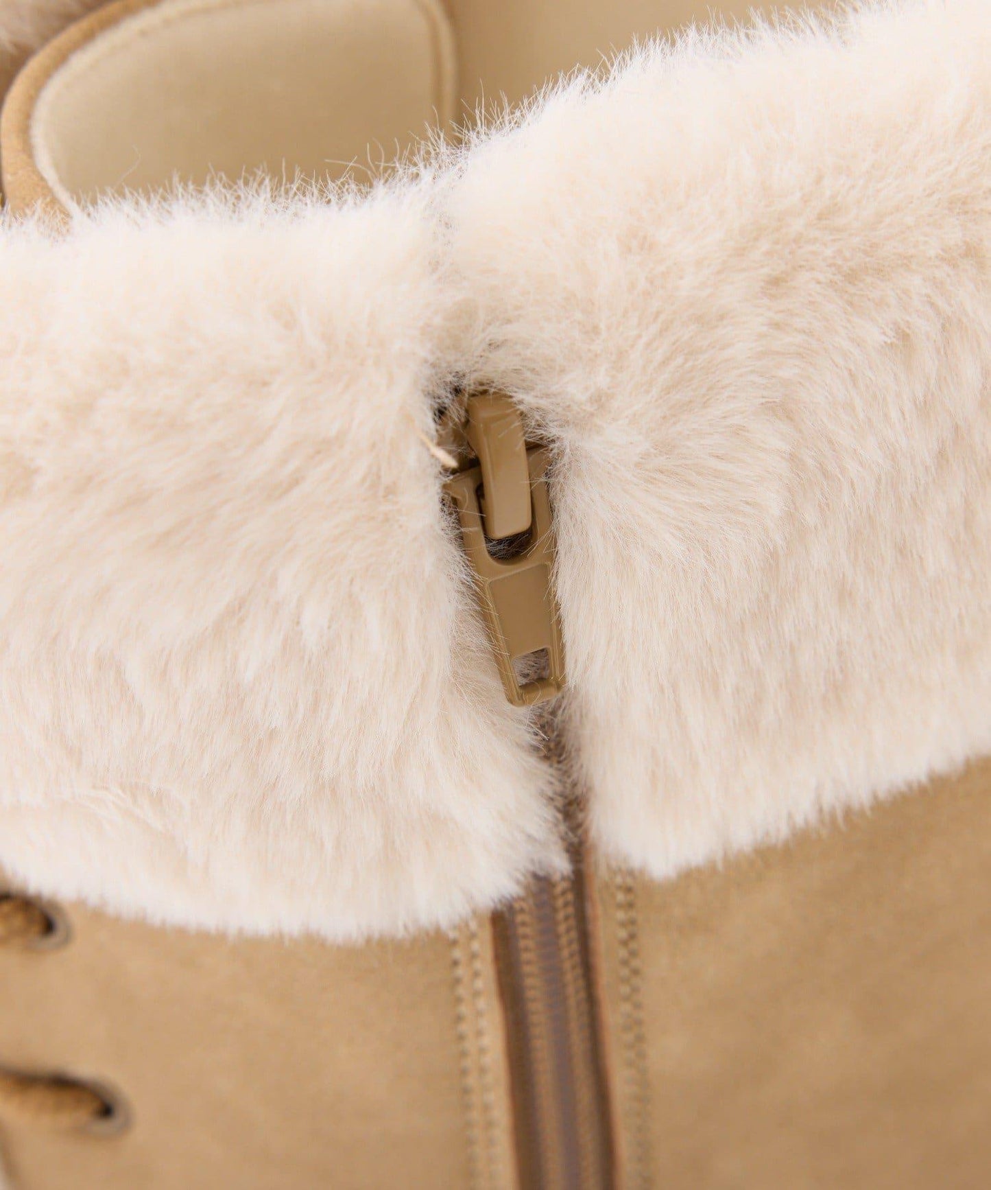 【PremiumOrder】減重3公斤繫帶羊羔絨靴