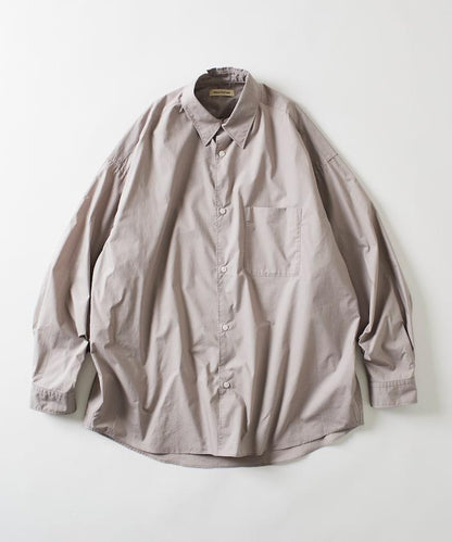 寬鬆版型常規領襯衫