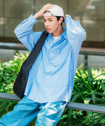 寬鬆版型常規領襯衫