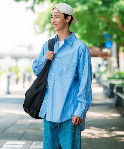 寬鬆版型常規領襯衫