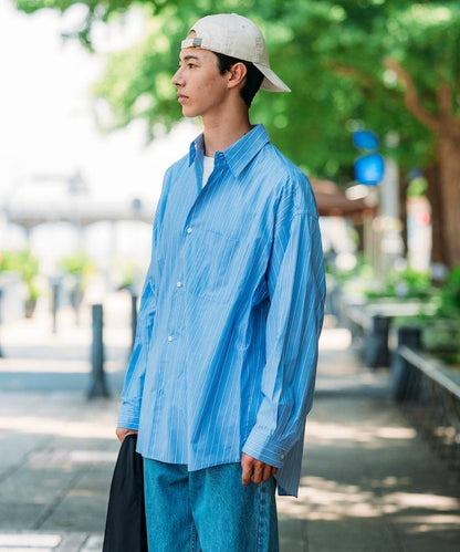 寬鬆版型常規領襯衫